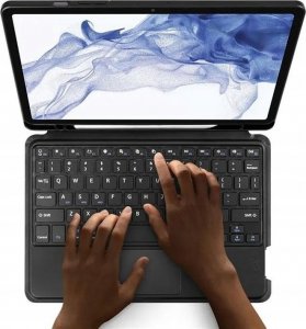 Etui na tablet Dux Ducis DUX DUCIS etui DK składane z klawiaturą bezprzewodową do SAMSUNG Tab S8 (X700/X706)/S7 (T870/T875/T876B) czarne 5