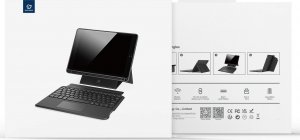 Etui na tablet Dux Ducis DUX DUCIS etui DK składane z klawiaturą bezprzewodową do iPad Pro 10 (2022) czarne 5