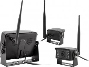 Wideorejestrator Nvox Monitor rejestrator samochodowy lcd 7cali ahd z obsługą 2 bezprzewodowych kamer 12v 24v 3