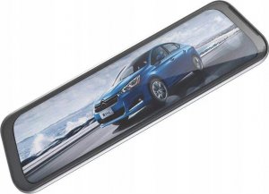 Wideorejestrator Hurtel Wideorejestrator samochodowy DVR911 w lusterku Full HD G-sensor z kamerą cofania - szary 3