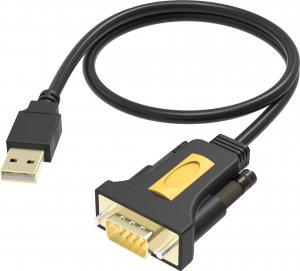 Adapter USB Vision VISION Professional installationstauglicher Adapter USB-A zu Serial RS-232 - 30 JAHRE GARANTIE - funktioniert mit Mac und PC - im Standard-COM-Port installiert - 480 Mbit/s - Spannung bis 5 V - unterstutzt alle Datensignale - USB-A 2.0 1