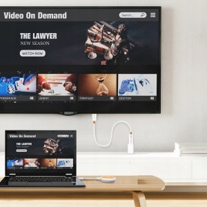 Adapter AV j5create j5create JVAW62 Nadajnik i odbiornik AV Pomarańczowy, Biały 10