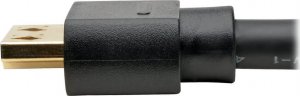 Adapter AV Eaton Tripp Lite Series DisplayPort 1.2 to HDMI Active Adapter Cable (M/M), 4K 60 Hz, Gripping HDMI Plug, HDCP 2.2, 6 ft. (1.8 m) - Adapter kablowy - DisplayPort męski zu HDMI męski - 1.83 m - czarny - aktywny, 4K wsparcie 6