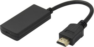Adapter AV Deltaco DisplayPort adapteris DELTACO, HDMI – USB-C Alt.Mode , 4K/60Hz / 1902012 2