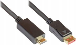 Adapter AV Alcasa Alcasa DP14-HDMI10 adapter kablowy 10 m DisplayPort HDMI Czarny 1