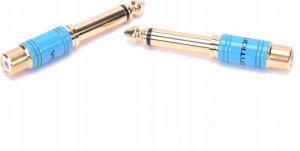 Adapter AV Vention Adapter audio Vention VDD-C03 6,35mm męski na RCA żeński 0,5m niebieski 4