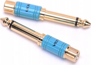 Adapter AV Vention Adapter audio Vention VDD-C03 6,35mm męski na RCA żeński 0,5m niebieski 5