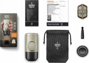 Ekspres na kapsułki Wacaco Manual ground coffee machine WACACO MINIPRESSO NS2 manual Nespresso 9