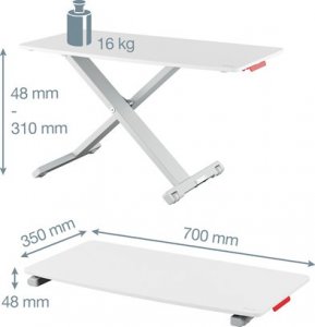 Leitz Stanowisko do prac na stoj�co Ergo Cosy 7