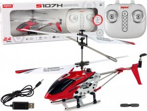 Dron TRITON Helikopter SYMA S107H Zdalnie Sterowany 2,4G Czerwony 1