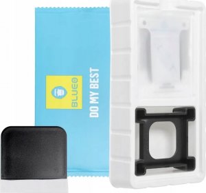 Blueo Szkło Hartowane 5D Mr. Monkey Glass - do Apple Watch SE / SE 2 44MM czarny (Strong HD) 5