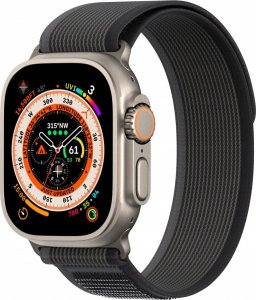 Dux Ducis DUX DUCIS pasek YJ nylonowy do Apple Watch 42 / 44 / 45 / 49 mm czarno szary 1