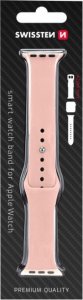 Swissten Silicone band for apple watch 42-44 mm pink sand 2