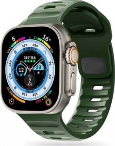 TRITON Pasek Icon Line do Apple Watch 4 / 5 / 6 / 7 / 8 / SE (38 / 40 / 41 mm) Army Green 1