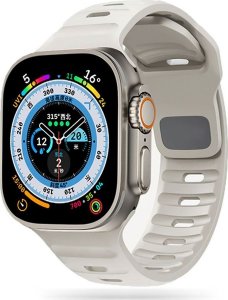 Braders Pasek Icon Line do Apple Watch 4 / 5 / 6 / 7 / 8 / SE / Ultra (42 / 44 / 45 / 49 mm) Starlight 1