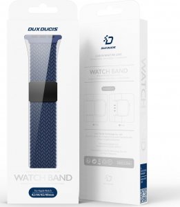 Dux Ducis DUX DUCIS pasek MIXTURE PRO pleciony do Apple Watch 42 / 44 / 45 / 49 mm niebieski 5