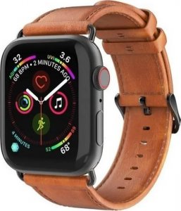 Dux Ducis DUX DUCIS pasek YA skórzany do Apple Watch 38 / 40 / 41 mm brązowy 1