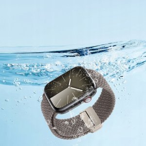 Dux Ducis DUX DUCIS pasek MIXTURE PRO pleciony do Apple Watch 38 / 40 / 41 mm jasno beżowy 4