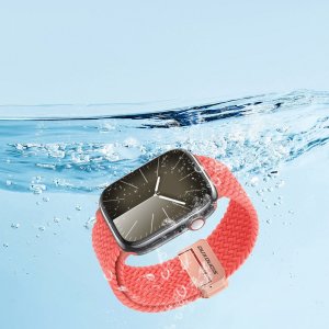 Dux Ducis Mixture Pro - pleciona opaska do Apple Watch 38/40/41mm guava 4