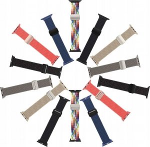 Dux Ducis Mixture Pro - pleciona opaska do Apple Watch 38/40/41mm guava 10