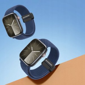 Dux Ducis DUX DUCIS pasek MIXTURE PRO pleciony do Apple Watch 38 / 40 / 41 mm niebieski 7