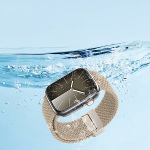 Dux Ducis DUX DUCIS pasek MIXTURE PRO pleciony do Apple Watch 42 / 44 / 45 / 49 mm beżowy 4