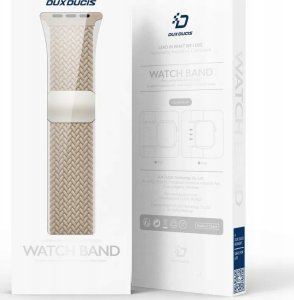 Dux Ducis DUX DUCIS pasek MIXTURE PRO pleciony do Apple Watch 42 / 44 / 45 / 49 mm beżowy 8