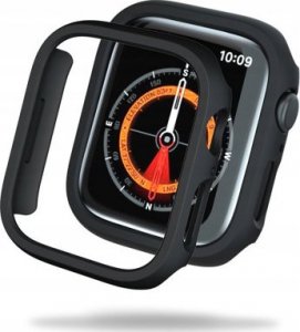 Tech Craft Etui obudowa ochronna Apple Watch 7/8/9 (41MM) czarna 1