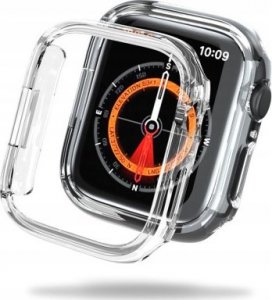 Tech Craft Etui obudowa ochronna Apple Watch 7/8/9 (45MM) przezroczysta 1