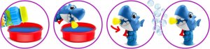 Ricokids Maszynka do baniek rekinek Ricokids RK-905 6