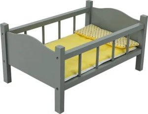 Barrutoys Wooden Doll Bed | For Dolls Up To 40 Cm | Doll Crib 1