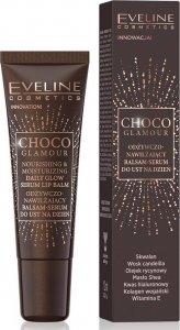 XXXX__Eveline Cosmetics (Eveline) Eveline Choco Glamour odżywczo-nawilżający balsam-serum do ust 12ml 1