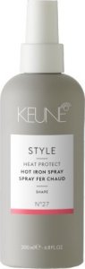 Keune Keune, Style Hot Iron, Hair Spray, Heat Protection, Light Hold, 27, 200 ml For Women 1