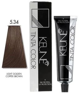 Keune Keune, Tinta Color, Permanent Hair Dye, 5.34 Light Golden Copper Brown, 60 ml For Women 1