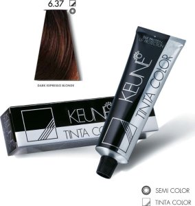 Keune Keune, Tinta Color, Permanent Hair Dye, 6.37 Dark Expresso Blonde, 60 ml For Women 1