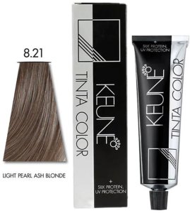 Keune Keune, Tinta Color, Permanent Hair Dye, 8.21 Light Pearl Ash Blonde, 60 ml For Women 1