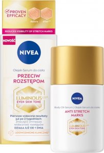 Nivea Luminous630 olejek-serum do ciała przeciw rozstępom 100ml 1