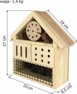 Wamar-Sosenka DOMEK DLA OWADÓW KARMNIK BUDKA dla pszczół murarek 3