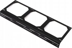 Barrow 360 mm Uchwyt na radiator czarny 2