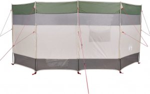 vidaXL Parawan kempingowy, zielony, 366x152x152 cm, wodoszczelny 6