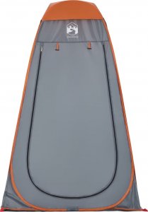 vidaXL vidaXL Namiot przebieralnia typu pop-up, szaro-pomarańczowy 6