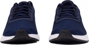 Puma Buty męskie do biegania Puma Night Runner V2 granatowo-białe 379257 03 42,5 5