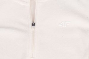 4f Bluza polarowa damska 4F F031 kremowa 4FAW23UFLEF031 12S S 2