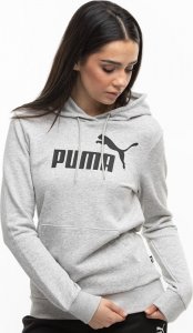 Puma Bluza damska Puma ESS Logo Hoodie TR szara 586791 04 S 1