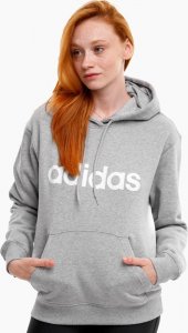 Adidas Bluza damska adidas Essentials Linear szara IC6884 M 1