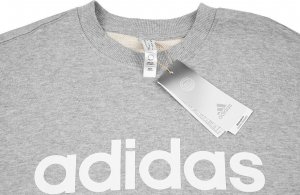 Adidas Bluza damska adidas Essentials Linear French Terry szara IC6880 L 5