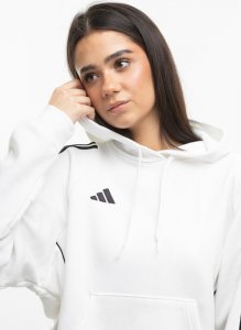 Adidas Bluza damska adidas Tiro 24 Hooded biała IR7508 L 3