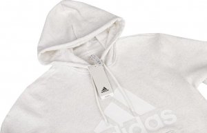 Adidas Bluza damska adidas Essentials Big Logo Regular Fleece beżowa IM0252 L 6