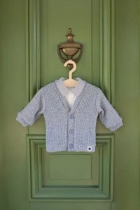 PINOKIO Bluza sweterek elegancki chłopięcy niebieski Pinokio Charlie 104 3