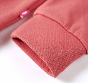 vidaXL Bluza dziecięca, stary róż, 128 5